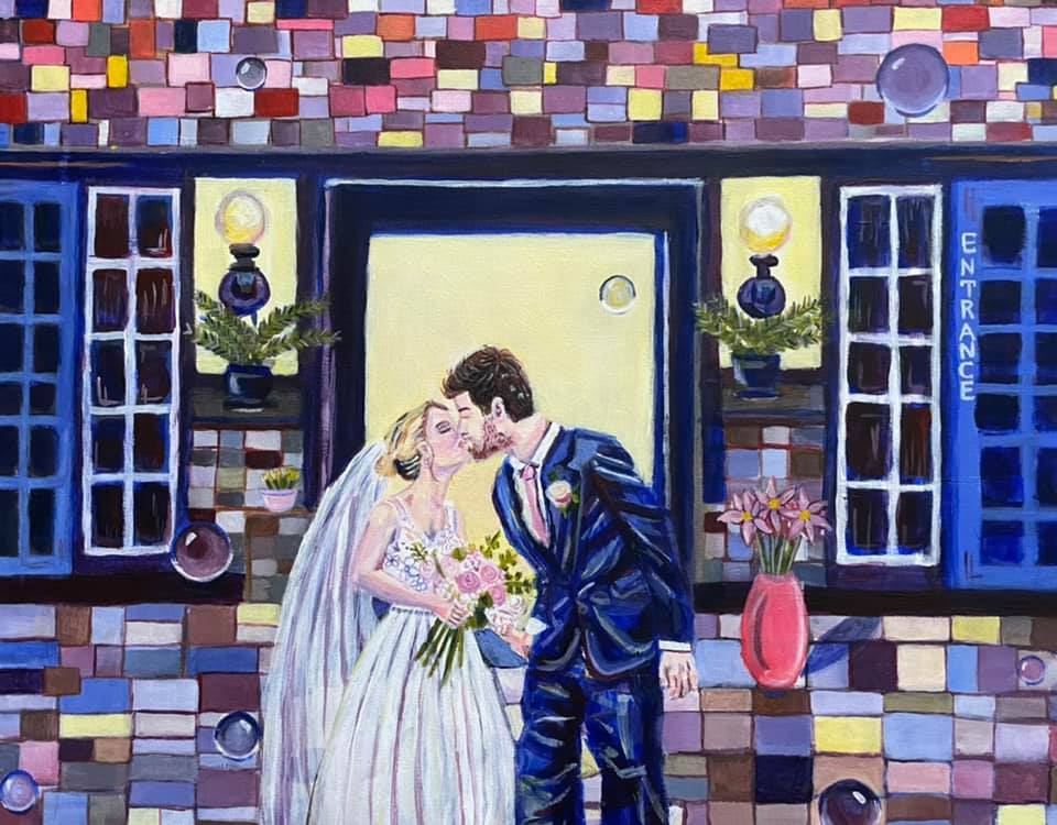 Custom Wedding Paintings