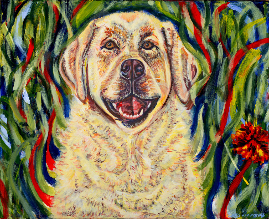 Custom Dog Portrat