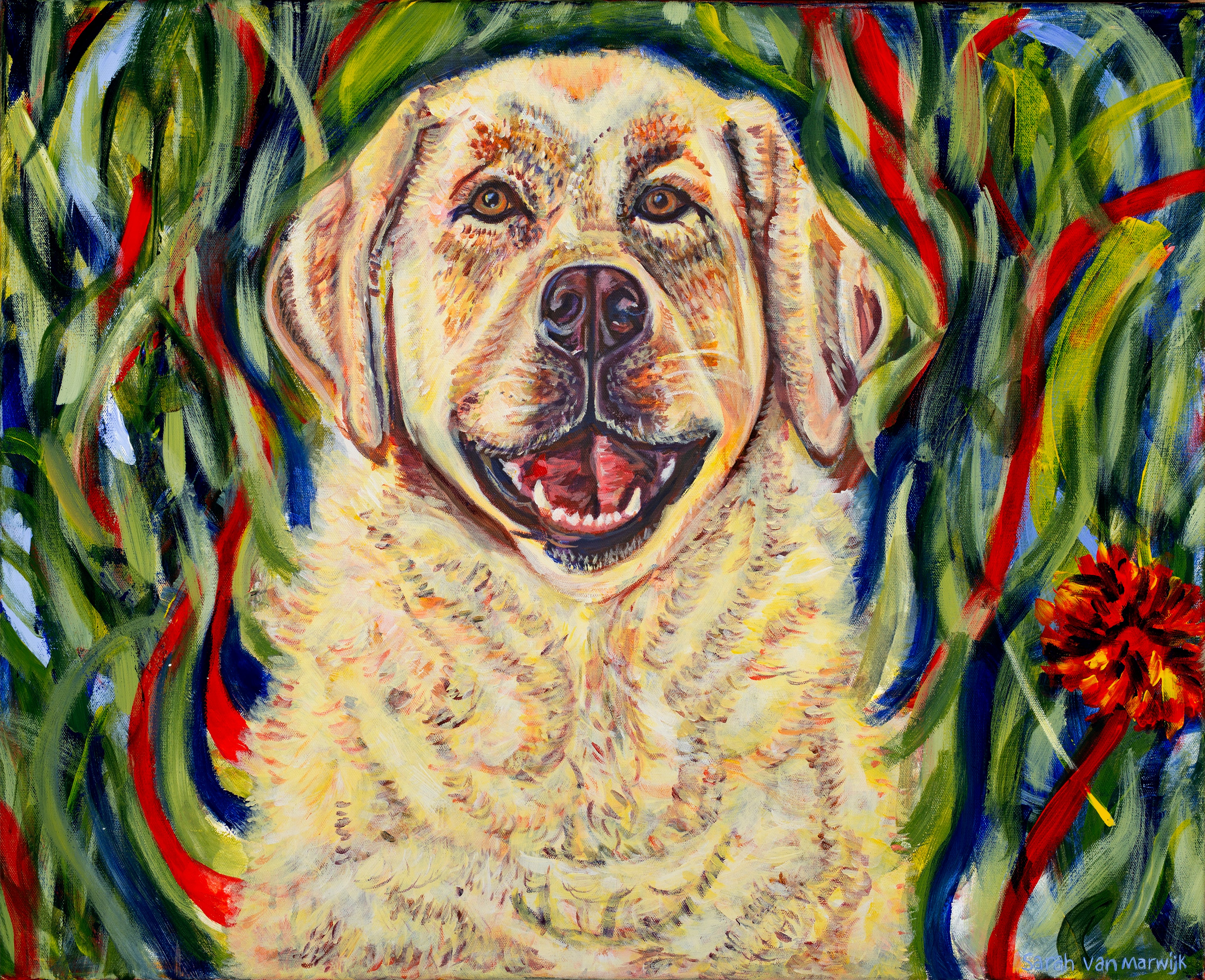 Custom Dog Portrat